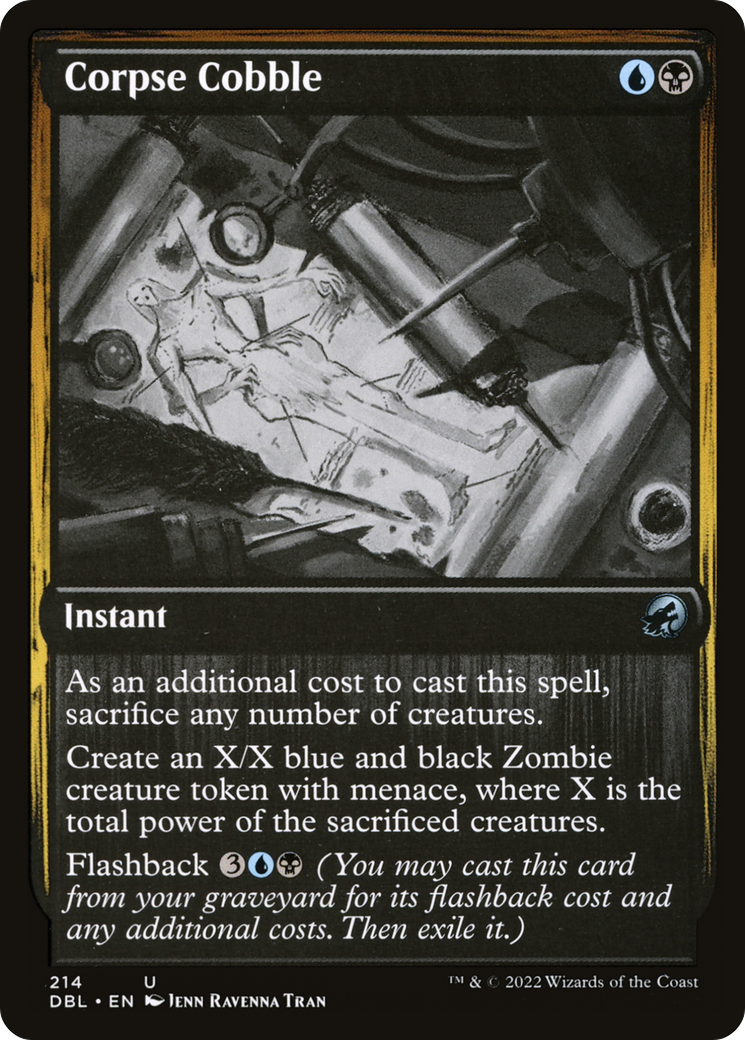 Corpse Cobble (DBL-214)  Foil - Innistrad: Double Feature