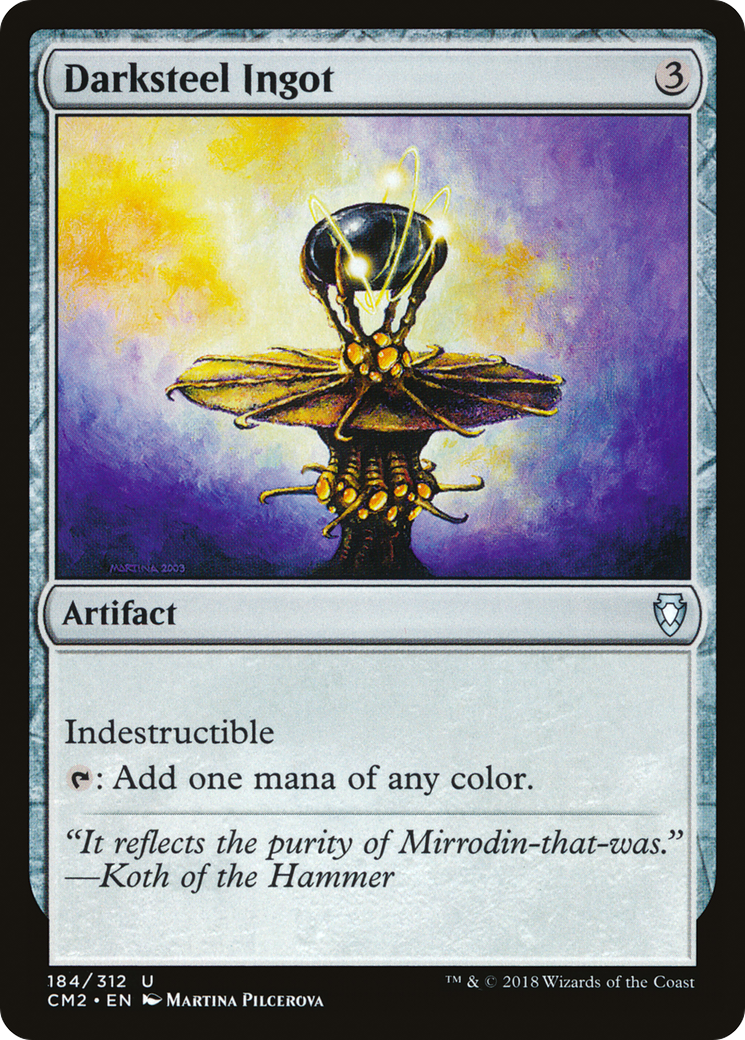 Darksteel Ingot (CM2-184)  - Commander Anthology Volume II