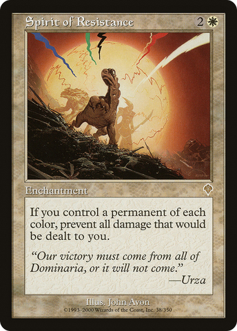 Spirit of Resistance (INV-038) - Invasion Foil