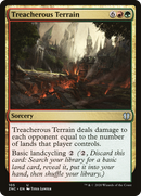 Treacherous Terrain (ZNC-105)  - Zendikar Rising Commander