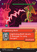 Lightning Bolt (1822) (SLD-1822)  - Secret Lair Drop (Borderless)