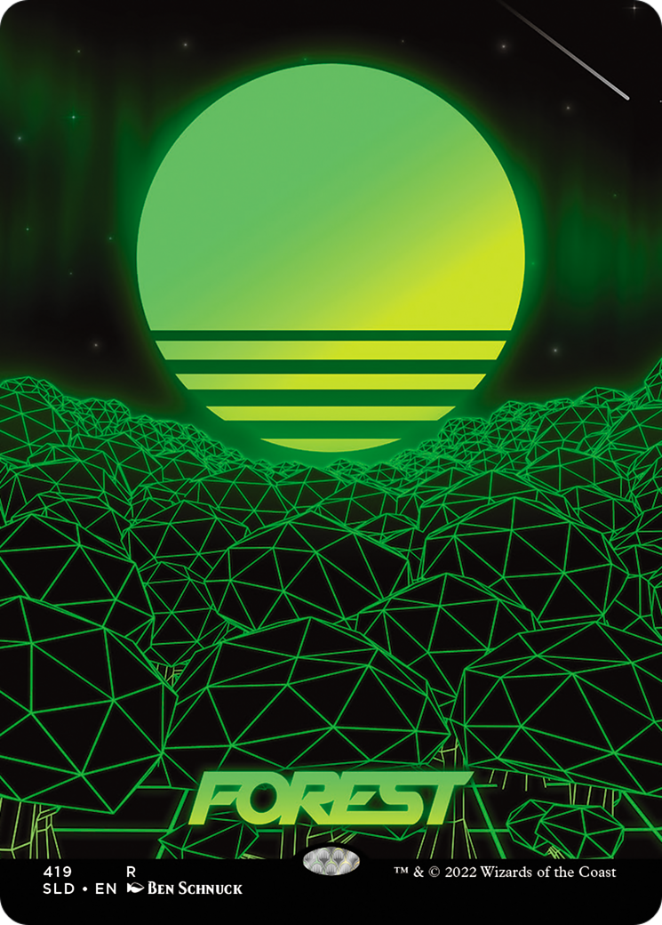 Forest (419) (SLD-419)  - Secret Lair Drop (Borderless)
