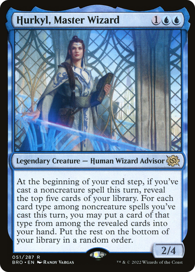 Hurkyl, Master Wizard (BRO-051)  - The Brothers' War