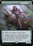 Llanowar Loamspeaker (Extended Art) (DMU-416)  Foil - Dominaria United: (Extended Art)