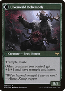 Ulvenwald Oddity (VOW-225)  Foil - Innistrad: Crimson Vow: (Double Faced Transform)