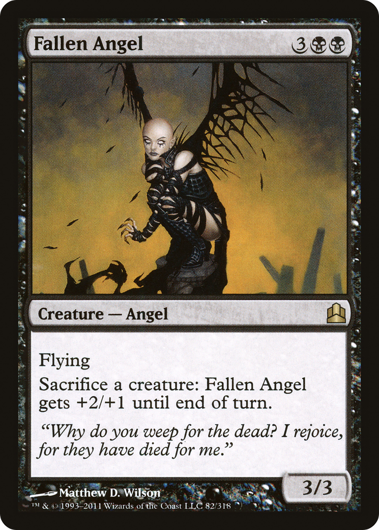 Fallen Angel (CMD-082)  - Commander 2011