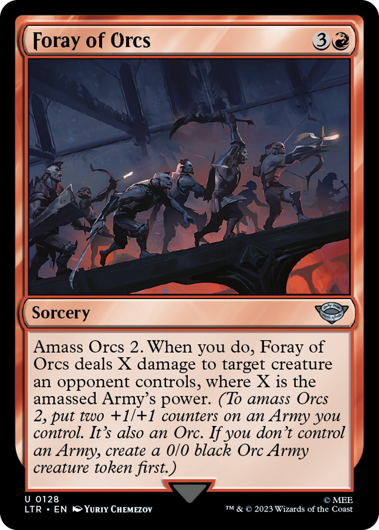 Foray of Orcs (LTR-128)  - The Lord of the Rings: Tales of Middle-earth