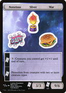 Notorious Sliver War (UNF-041)  Foil - Unfinity Sticker Sheets