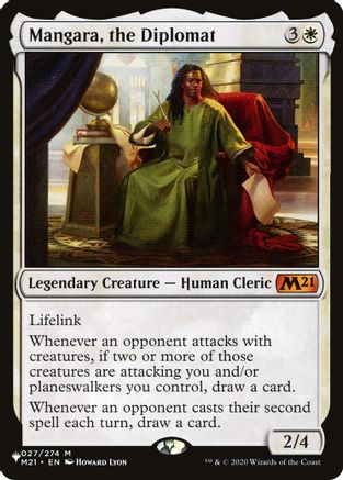 Mangara, the Diplomat (LIST-027/274)  - The List Reprints