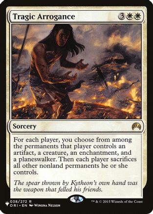 Tragic Arrogance (LIST-038/272)  - The List Reprints