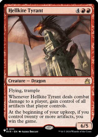 Hellkite Tyrant (LIST-0111)  - The List Reprints