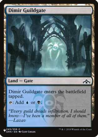 Dimir Guildgate (LIST-245/259)  - The List Reprints