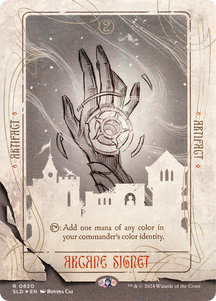 Arcane Signet (0820) (SLD-820)  - Secret Lair Drop (Borderless)