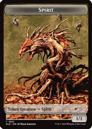 Spirit (SLD) // Shapeshifter (KHM) Double-sided Token (SLD-1852 // 8)  - Secret Lair Drop Series