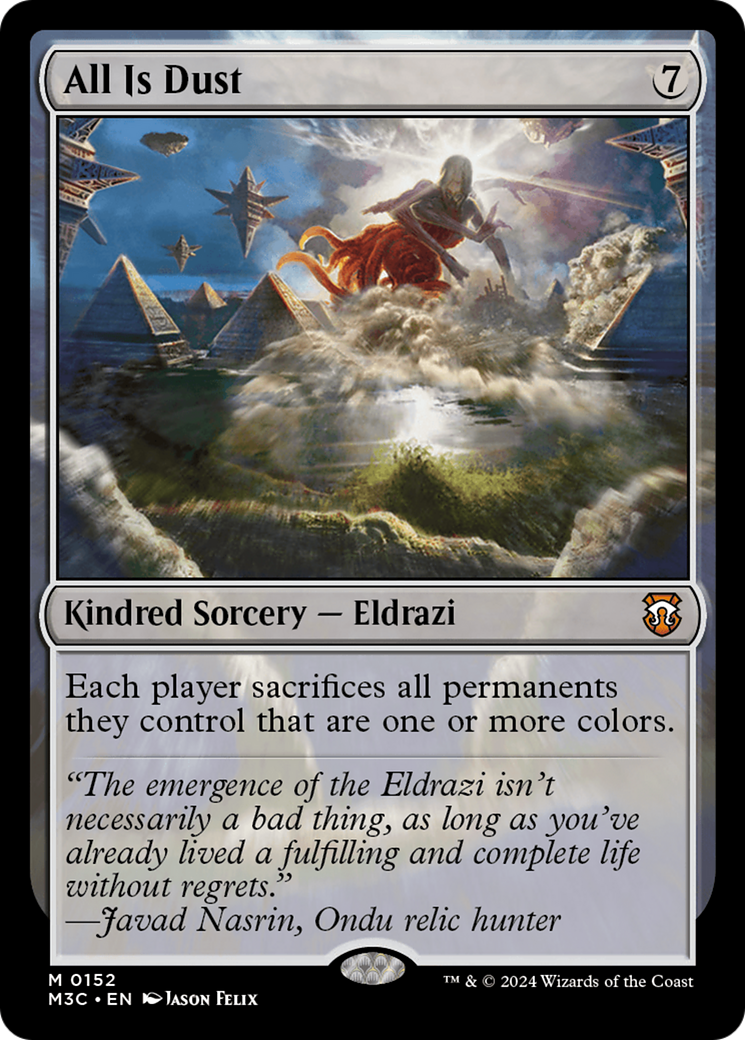 All Is Dust (M3C-152)  - Modern Horizons 3 Commander