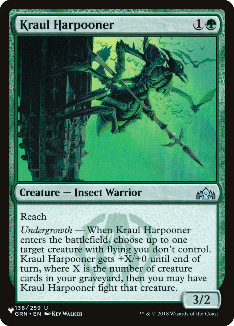 Kraul Harpooner (LIST-GRN-136)  - The List