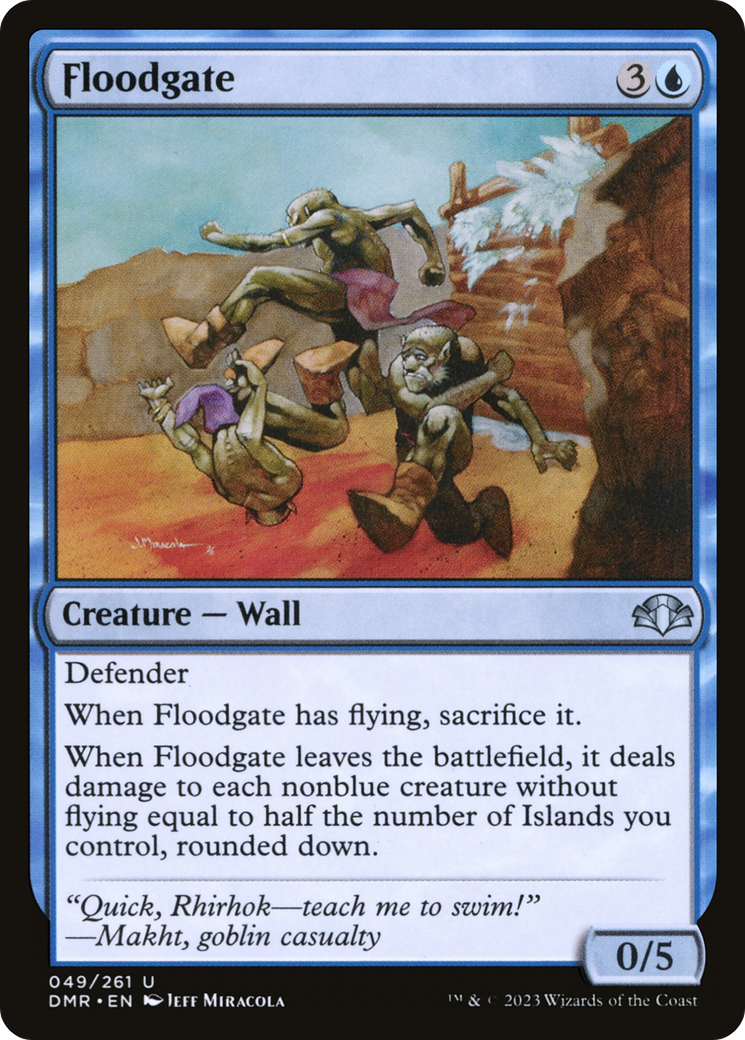Floodgate (DMR-049)  - Dominaria Remastered