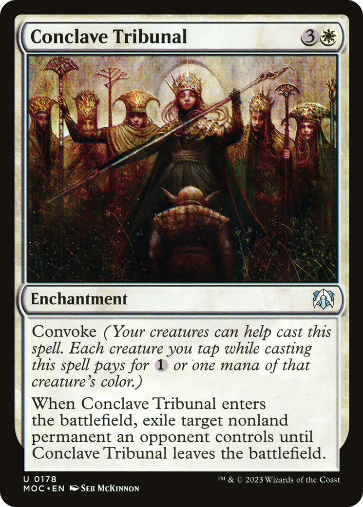 Conclave Tribunal (MOC-178)  - March of the Machine Commander
