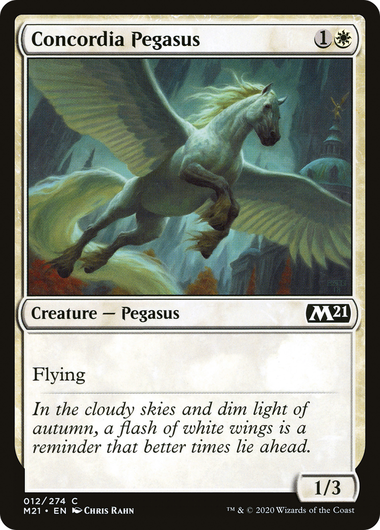 Concordia Pegasus (M21-012)  Foil - Core Set 2021