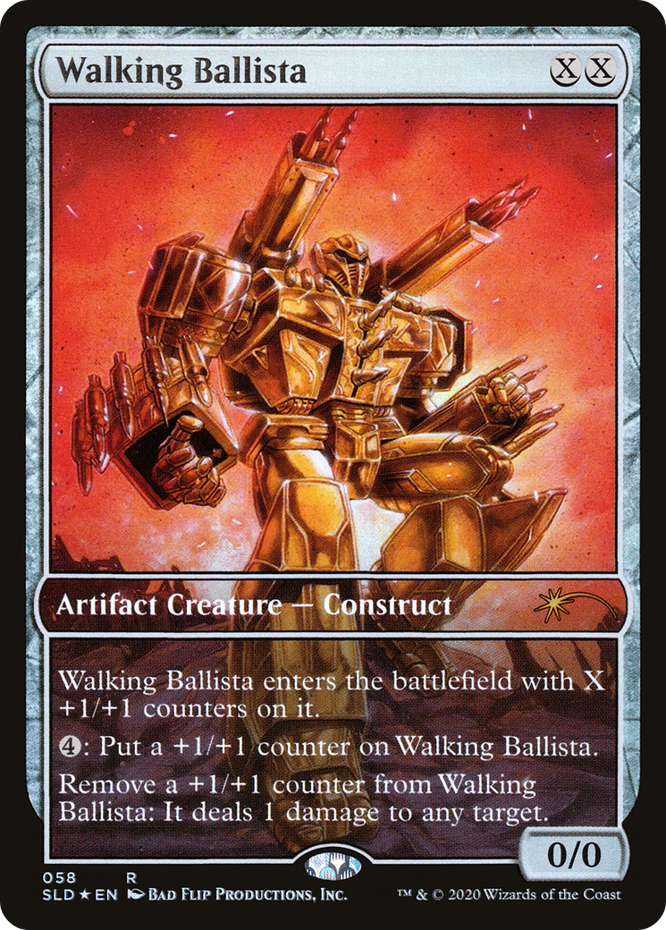Walking Ballista (058) (SLD-058)  Foil - Secret Lair Drop