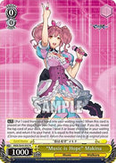 "Music is Hope" Makina (MDE/SE45E02 N) - MACROSS Delta Premium Booster