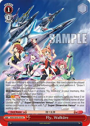 Fly, Walkure (MDE/SE45E55 N) - MACROSS Delta Premium Booster