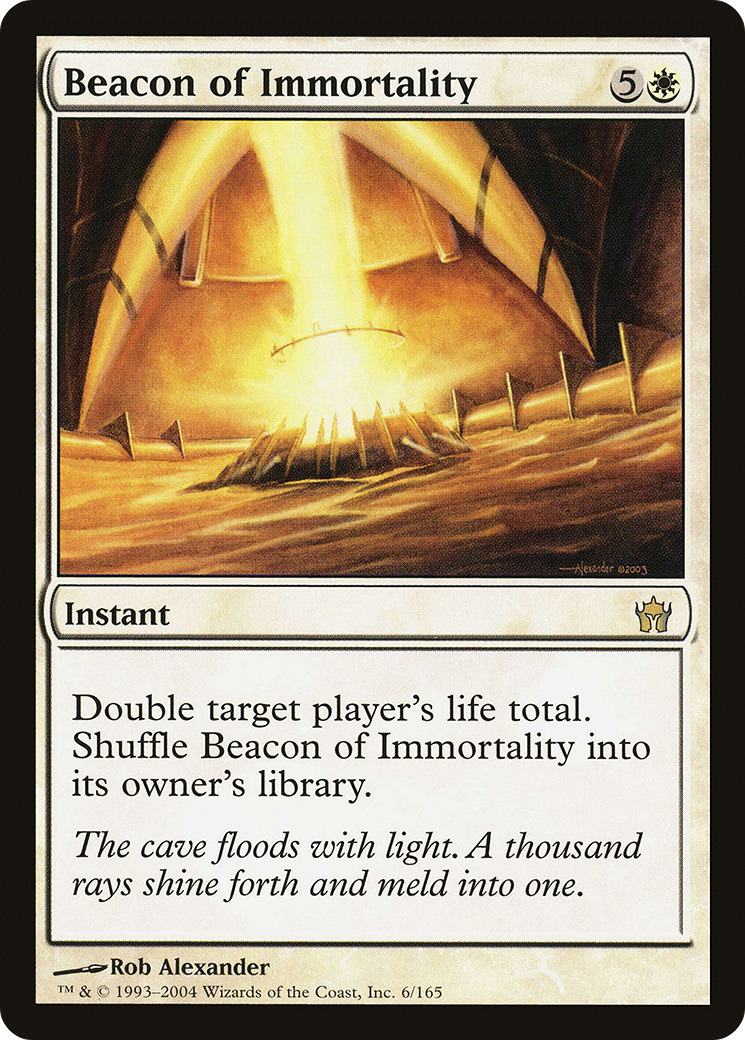 Beacon of Immortality (5DN-006)  Foil - Fifth Dawn