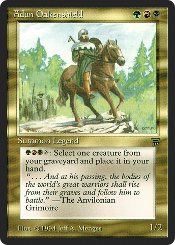 Adun Oakenshield (LEG-)  - Legends