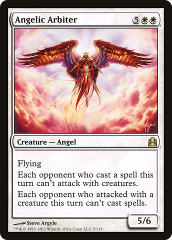 Angelic Arbiter (CMD-005)  - Commander 2011