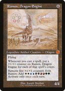 Ramos, Dragon Engine (Schematic) (BRR-110)  Foil - The Brothers' War Retro Artifacts
