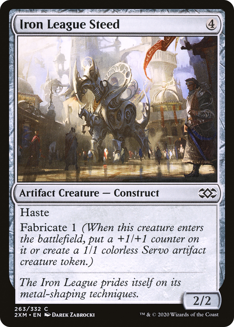 Iron League Steed (2XM-263)  Foil - Double Masters