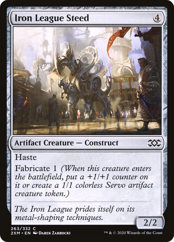 Iron League Steed (2XM-263)  Foil - Double Masters