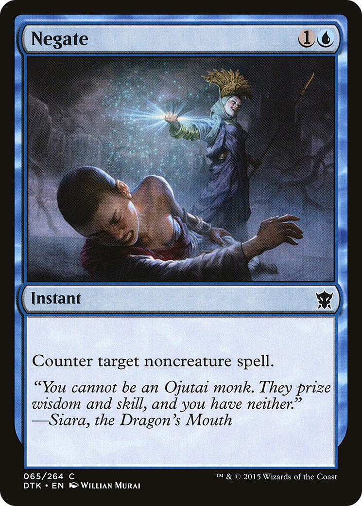 Negate (DTK-065)  - Dragons of Tarkir