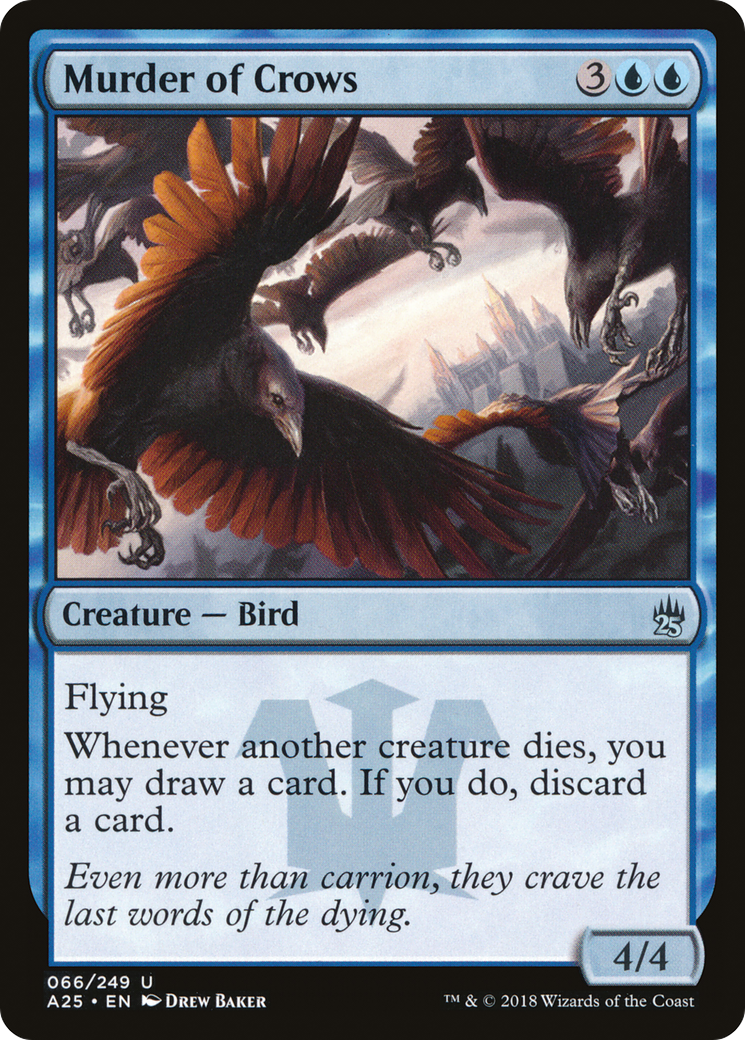 Murder of Crows (A25-066)  - Masters 25