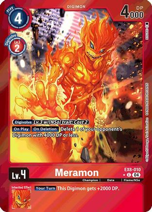 Meramon (Limited Foil) (EX8-010) - Chain of Liberation Foil