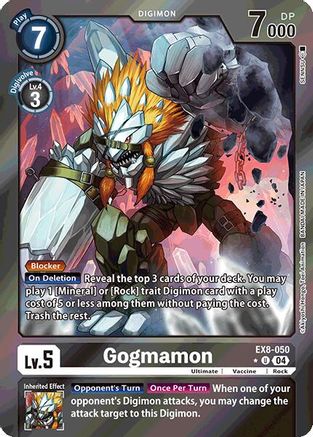 Gogmamon (Limited Foil) (EX8-050) - Chain of Liberation Foil