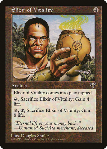 Elixir of Vitality (MIR-)  - Mirage