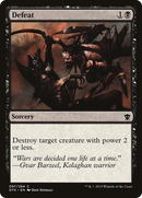Defeat (DTK-097)  Foil - Dragons of Tarkir