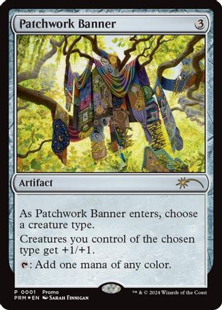Patchwork Banner (MEDIA-001)  Foil - Media Promos