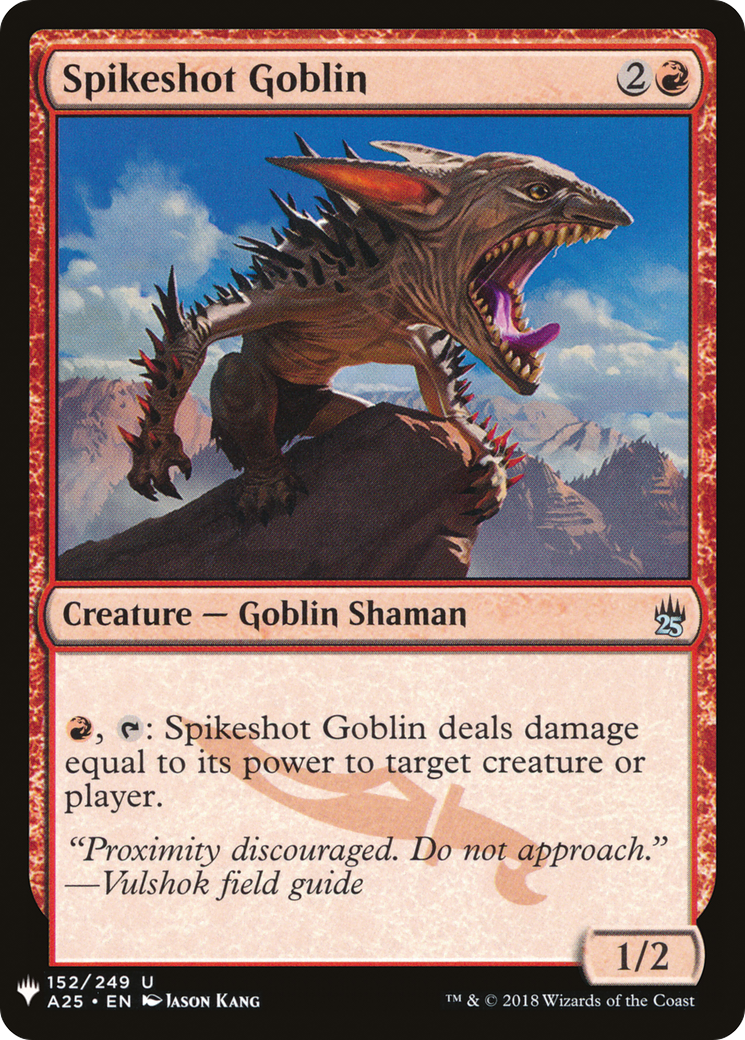 Spikeshot Goblin (LIST-152)  - The List