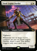 Dusk Legion Duelist (Extended Art) (MOM-344)  Foil - March of the Machine: (Extended Art)
