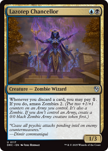 Lazotep Chancellor (DRC-117)  - Commander: Aetherdrift
