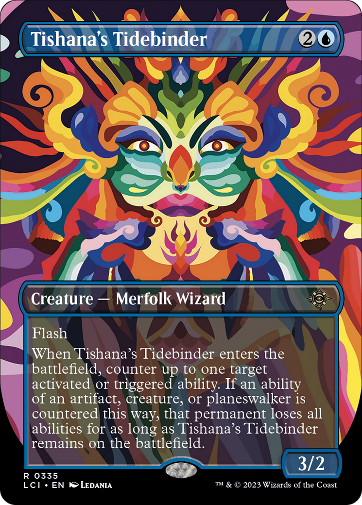 Tishana's Tidebinder (Borderless) (LCI-335)  Foil - The Lost Caverns of Ixalan