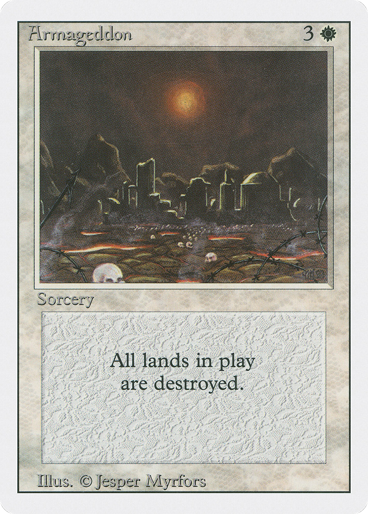 Armageddon (3ED-)  - Revised Edition