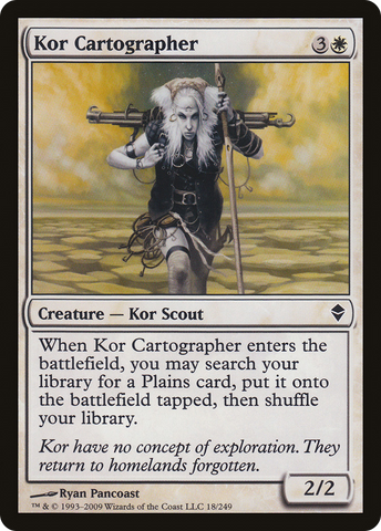 Kor Cartographer (ZEN-018) - Zendikar