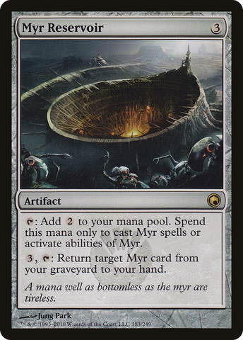 Myr Reservoir (SOM-183)  Foil - Scars of Mirrodin