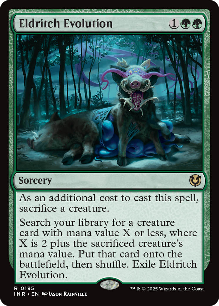 Eldritch Evolution (INR-195)  Foil - Innistrad Remastered