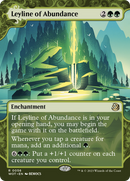Leyline of Abundance (WOT-056)  - Wilds of Eldraine: Enchanting Tales: (Showcase) (Borderless)