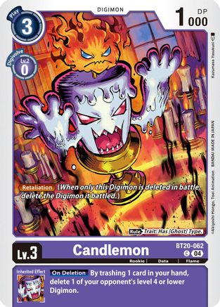 Candlemon - BT20-062 (BT20-062) - Release Special Booster 2.5