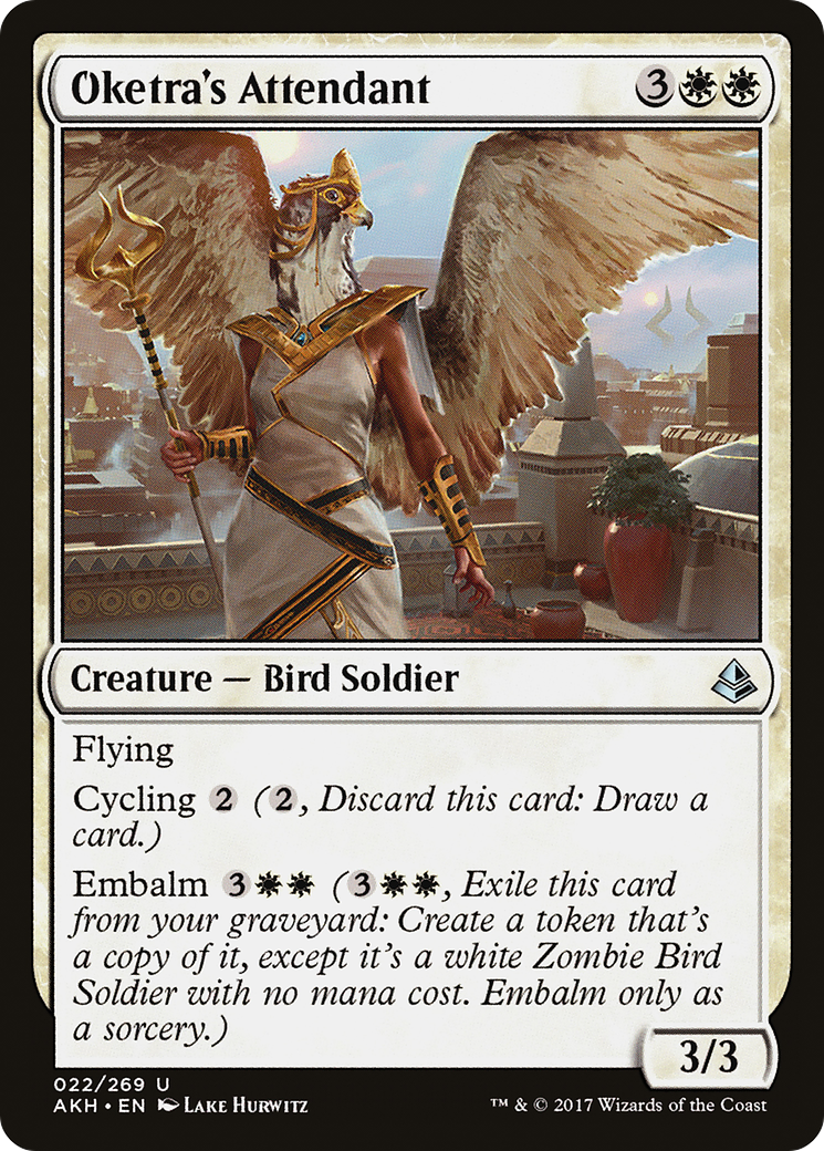 Oketra's Attendant (AKH-022)  - Amonkhet